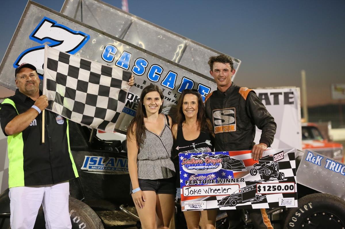 Wheeler, Killingsworth, Payant, And A. Hedges Score July 23rd Wins At Southern Oregon Speedway