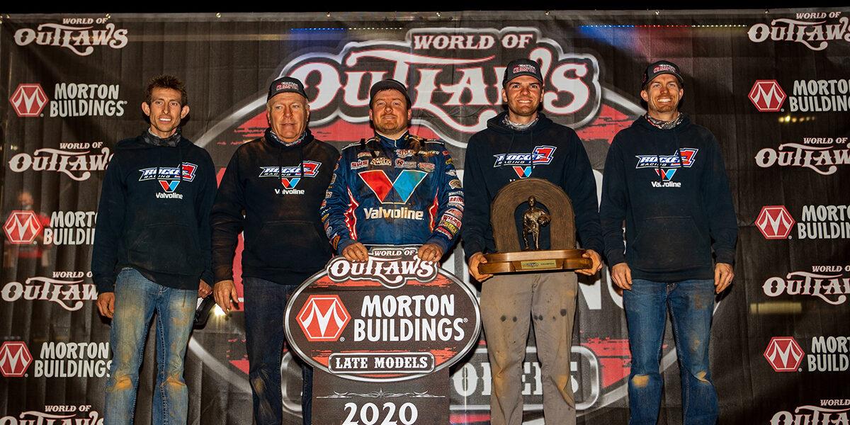 Brandon Sheppard Claims Third World of Outlaws Title