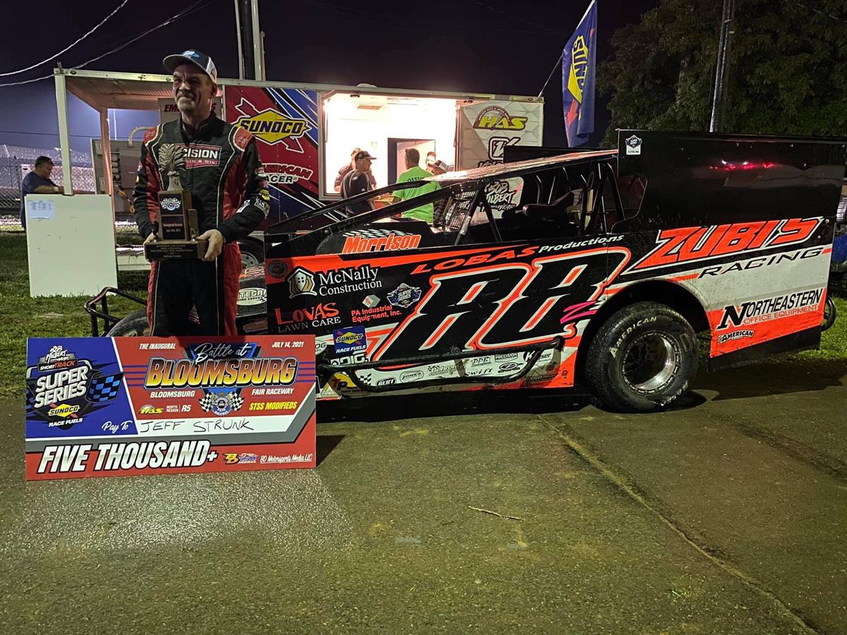 Bring On The Rain: Jeff Strunk Tops Bloomsburg STSS Inaugural Halted By Precipitation