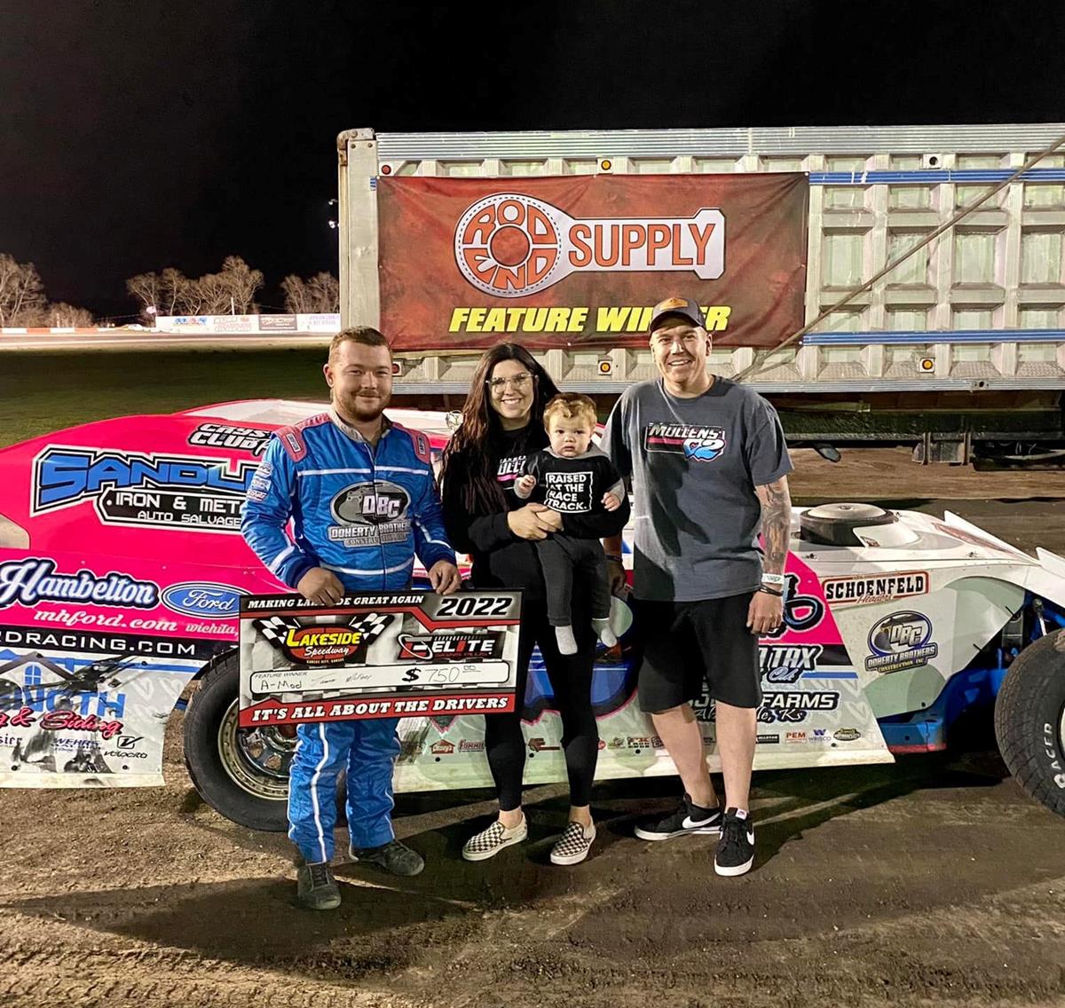 Lakeside Speedway (Kansas City, KS) - April 22nd, 2022.