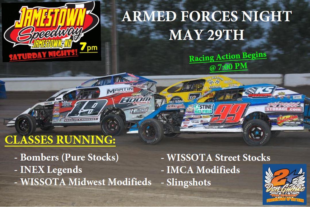 Armed Forces & 2020 Bomber Awards Night - May 29th