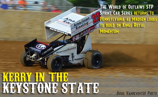 With the ‘Month of Money’ Now Underway, the World of Outlaws STP Sprint Car Series Swings Through Pennsylvania