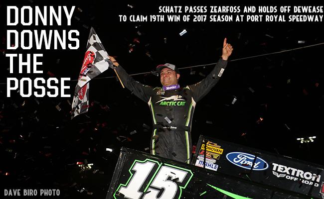 Donny Schatz Downs ‘The Posse’ and Claims 19th Win of Season at Port Royal