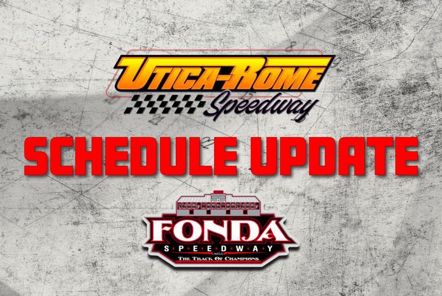 Utica-Rome Speedway to Operate Both May 17 & 18; Fonda Speedway Reopens May 25