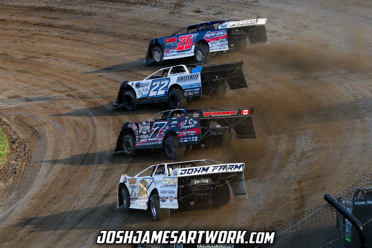 Eldora Speedway (Rossburg, OH) – Dirt Late Model Dream – June 9th-12th, 2021. (Josh James Artwork)