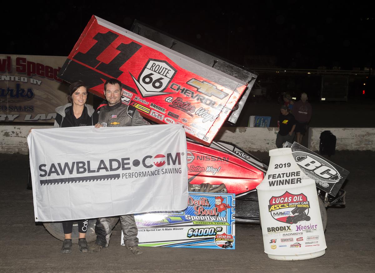 Roger Crockett Wins The Devil’s Bowl Winter Nationals