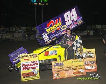 Ryan Smith wins $10,000 All Star payday at Fremont Speedway