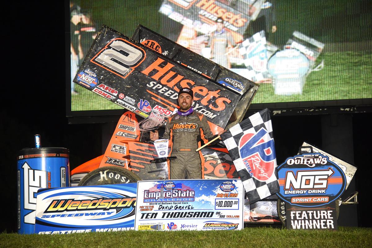 Big Game Motorsports and Gravel Triumphant at Weedsport Speedway