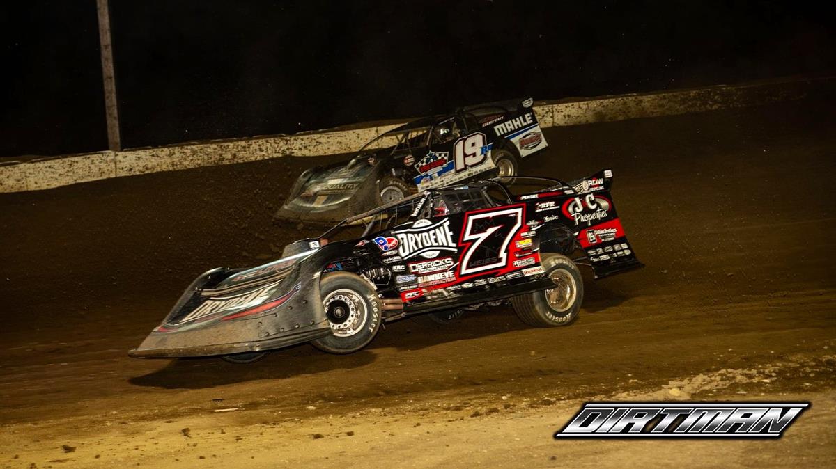Circle City Raceway (Indianapolis, Ind.) – World of Outlaws Morton Buildings Late Model Series – June 4th, 2021. (Rich LaBrier photo)