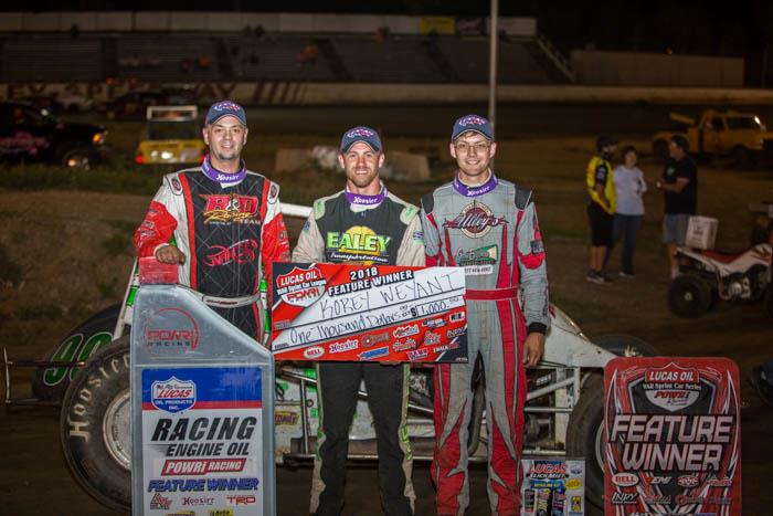 WEYANT GRABS FIRST WAR WIN OF 2018