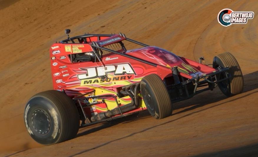 Amantea Battles for Podium at Williams Grove Before Race-Ending Crash