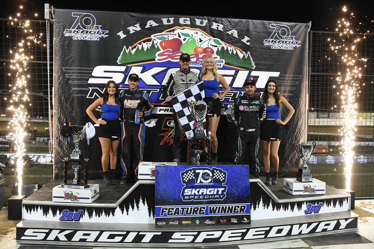 WASHINGTON WONDER: Trey Starks Goes Back-to-Back with Kubota High Limit Racing in Home State