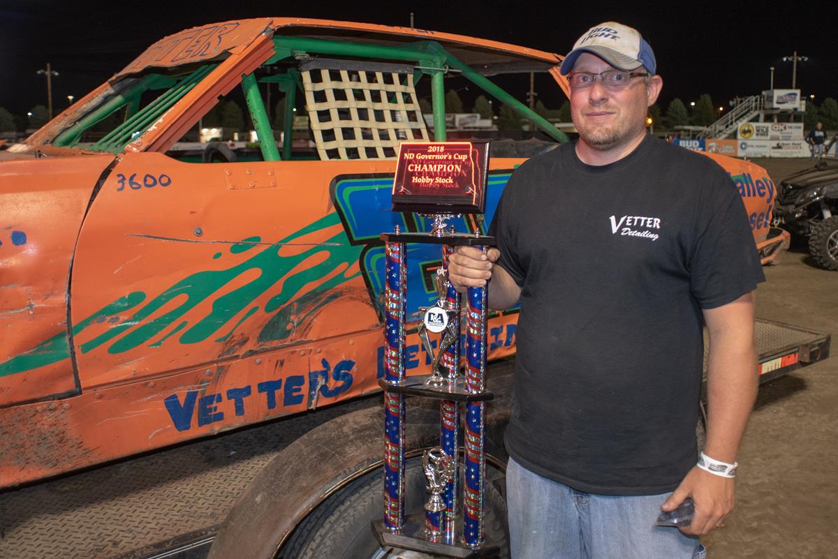 Vetter Breaks Through Into in Victory Lane