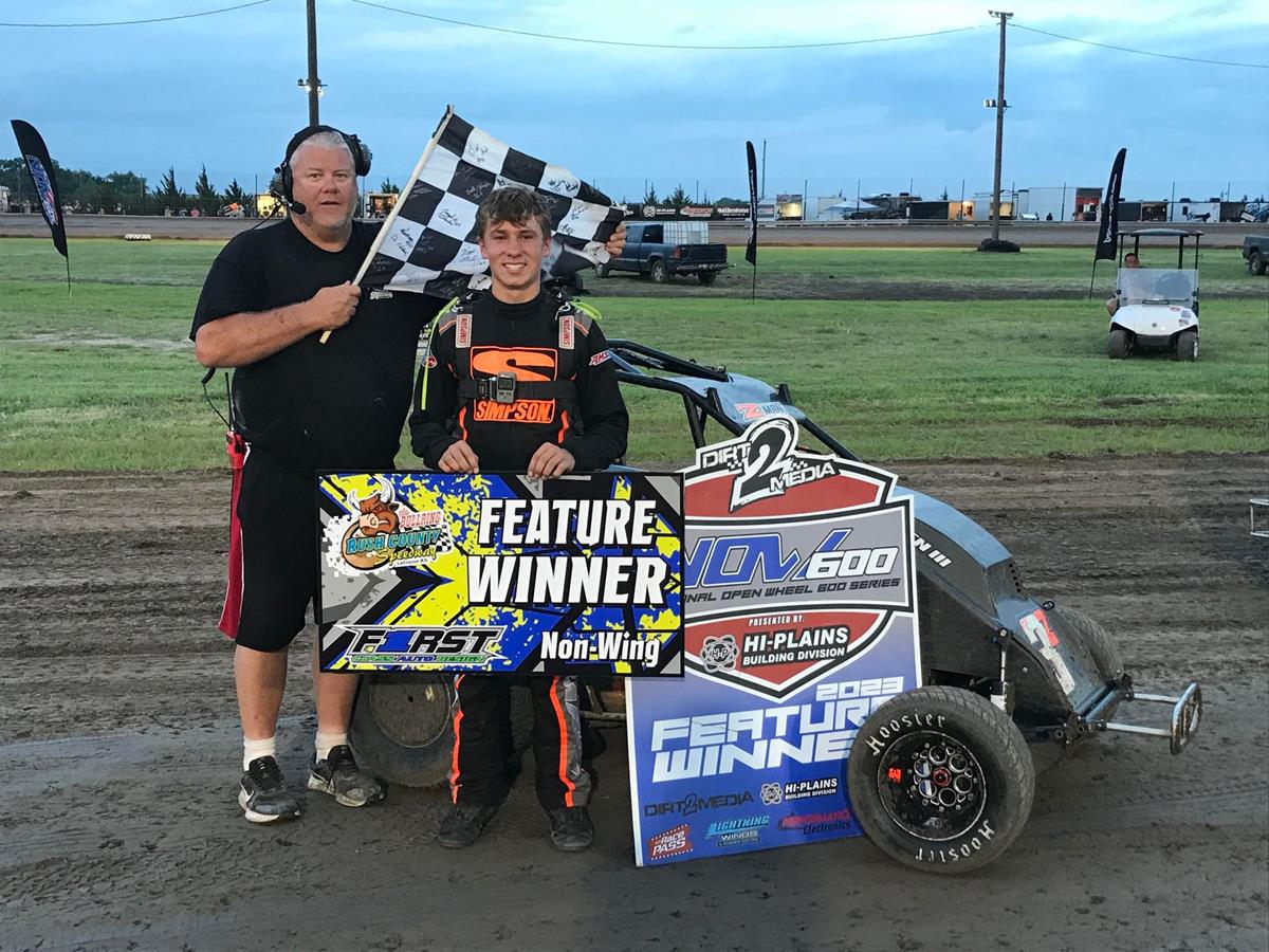 Zorn, Woods, And Weger Add To Win Totals During Dirt2Media NOW600 Debut At Rush County