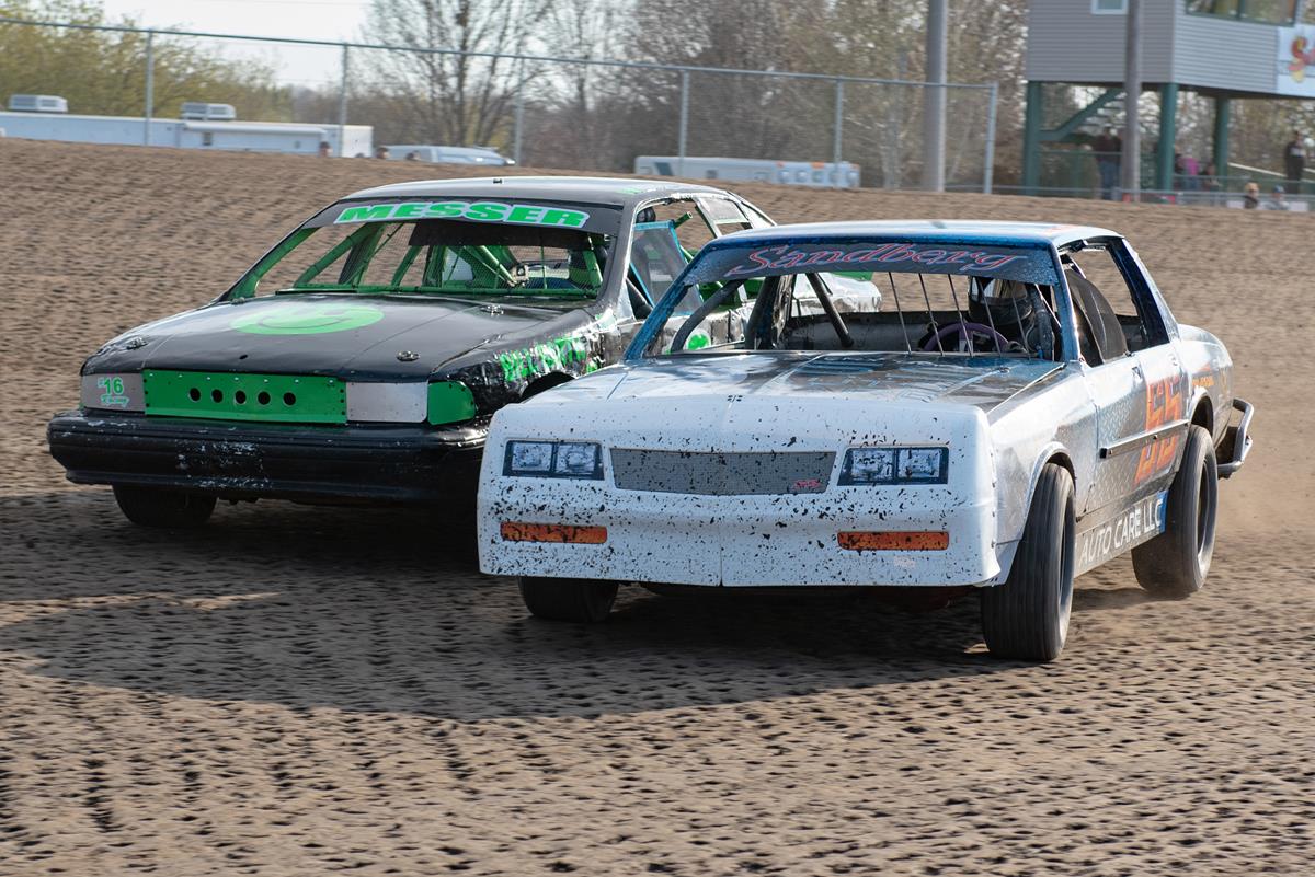 SANDBERG WINS FIRST DACOTAH SPEEDWAY VICTORY