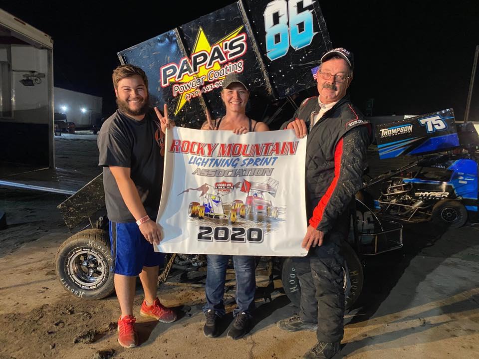 Jenn Woods Wins First Rocky Mountain Lightning Sprint Feature of the Season