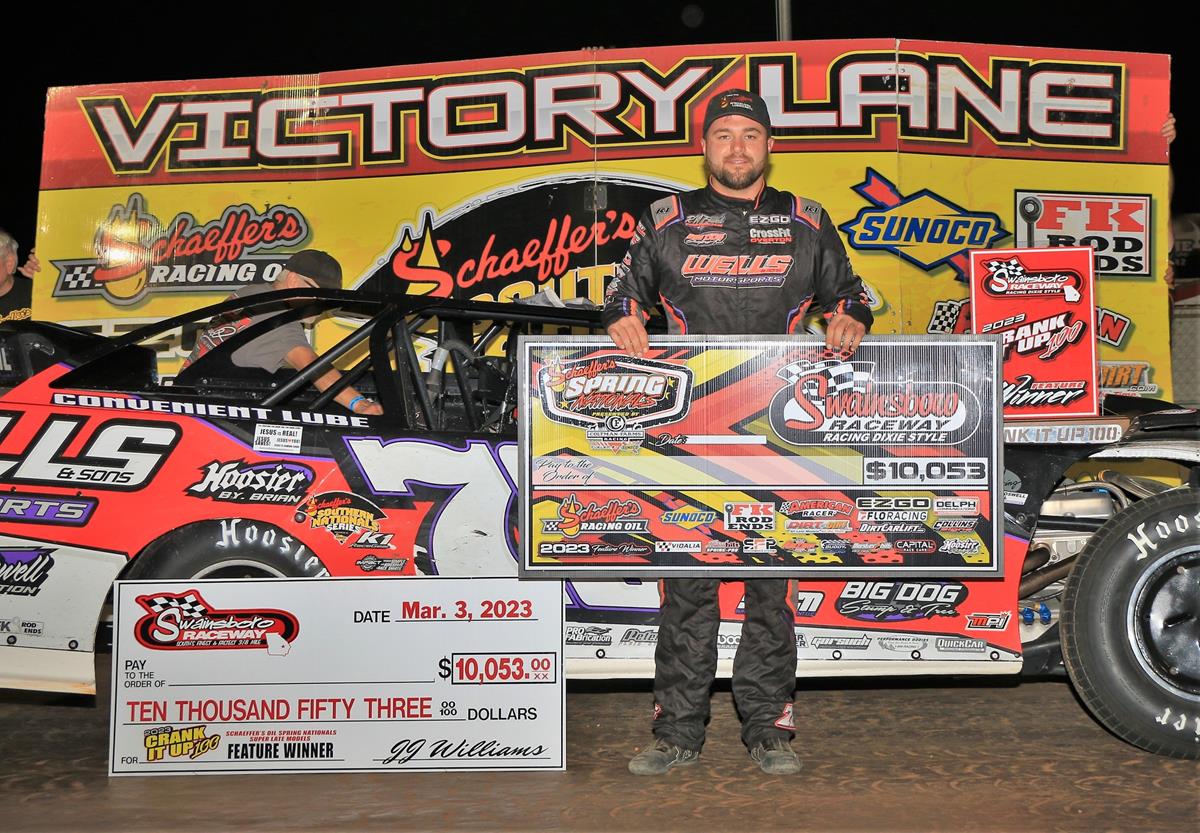 Swainsboro Raceway (Swainsboro, GA) – Schaeffer’s Spring Nationals – March 3rd, 2023. (Richard Barnes photo)