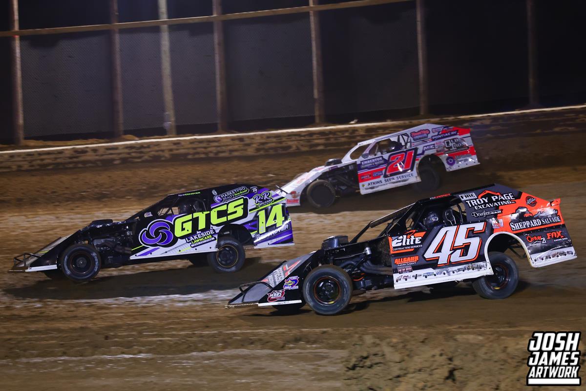 Brownstown Bullring (Brownstown, IL) – MARS Modified Championship – Brownstown 100 – September 13th, 2024. (Josh James Artwork)