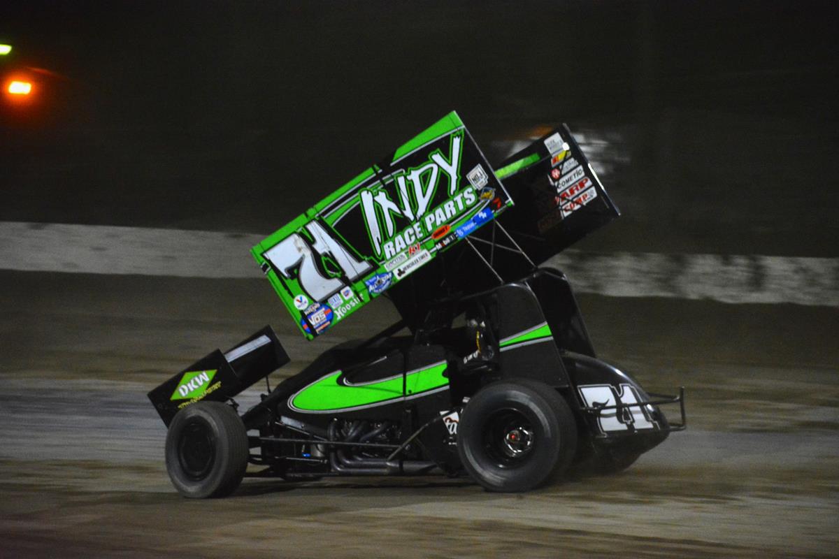 Kyle Reinhardt Scores Top-5 in First Trip to Huset’s Speedway