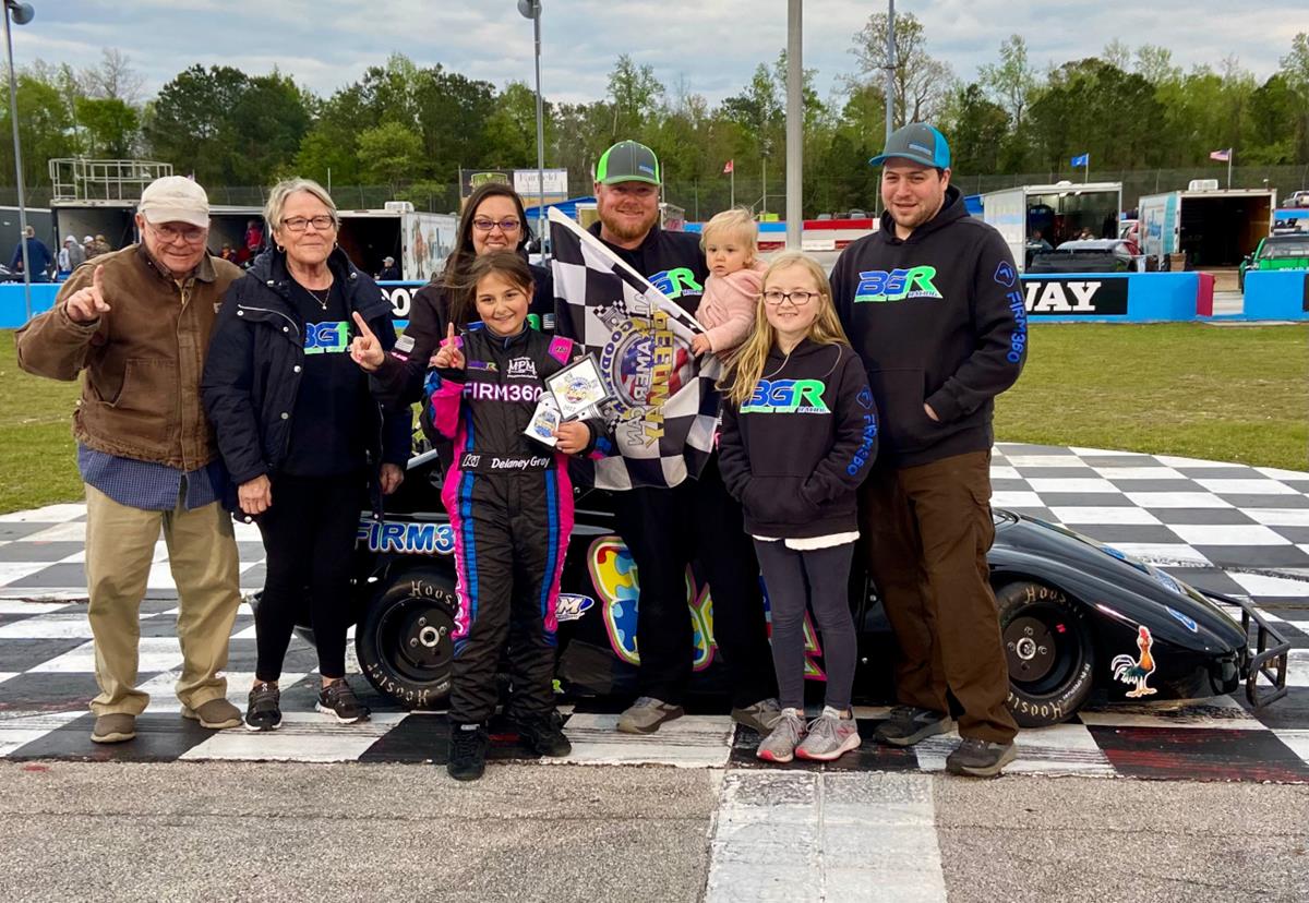 Delaney Gray Earns First Career Victory