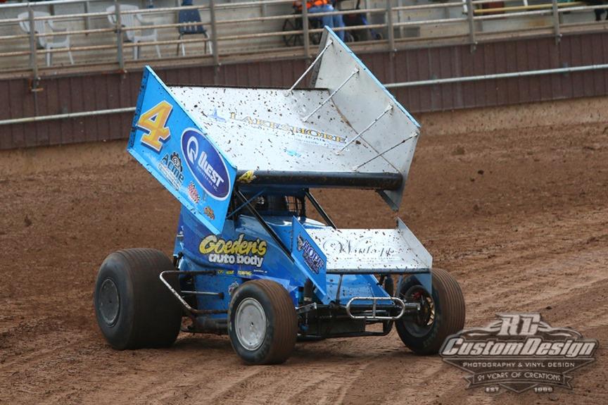 Alex Pokorski gets first taste of Sprint Car A-main action