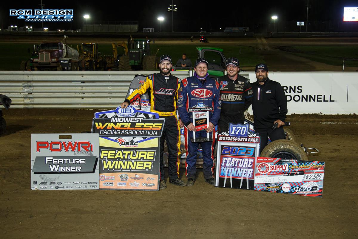 BURKS BLASTS TO VICTORY AT I-70 SEASON OPENER
