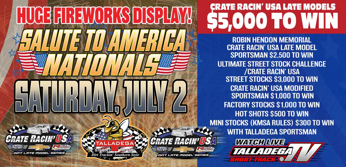 Talladega Short Track | July 2nd!