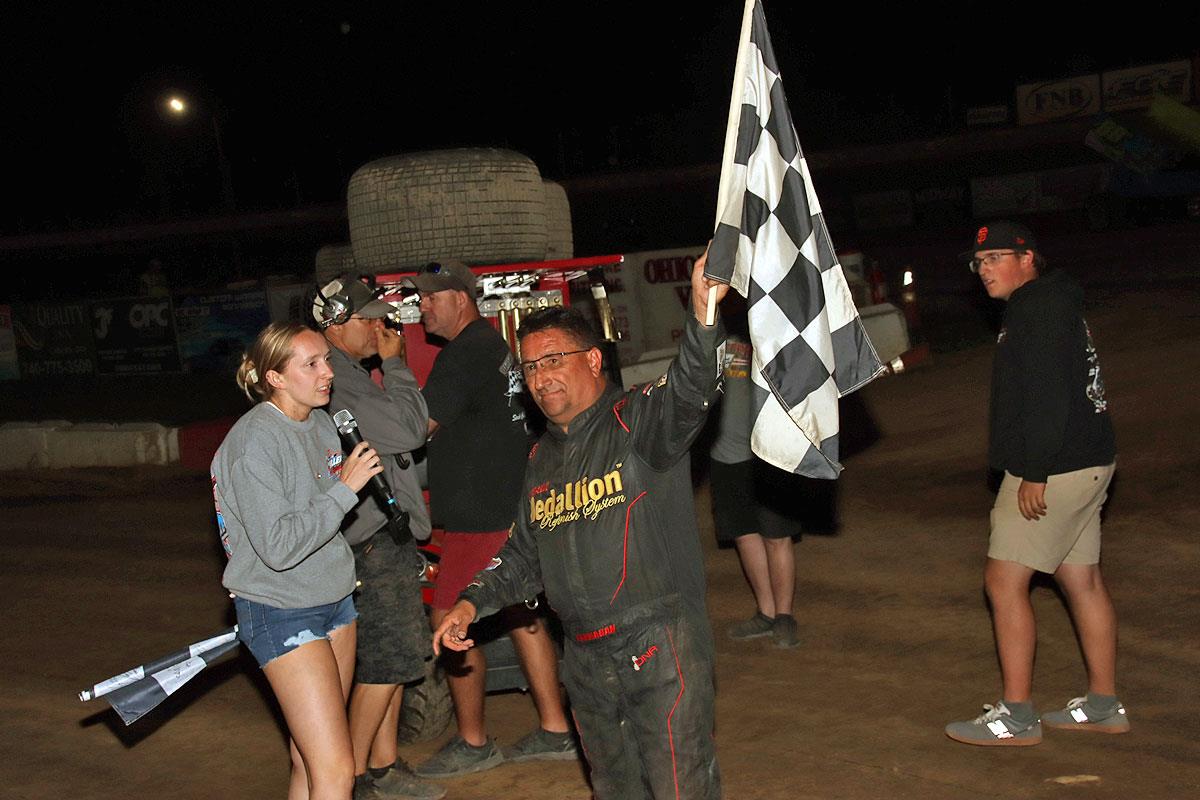 HANNAGAN STRIKES AGAIN! THIS TIME AT ATOMIC SPEEDWAY!