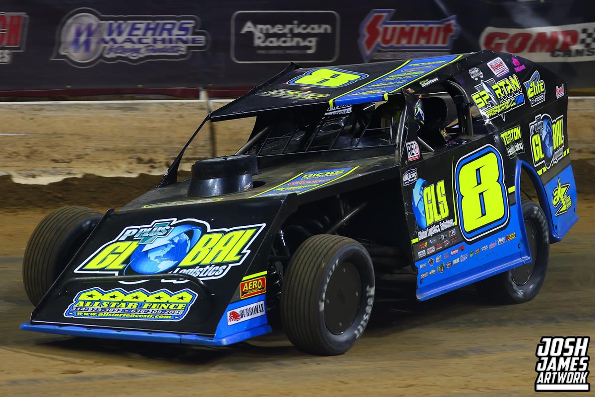Dome at America’s Center (St. Louis, Mo.) – Gateway Dirt Nationals – December 5th-7th, 2024. (Josh James Artwork)
