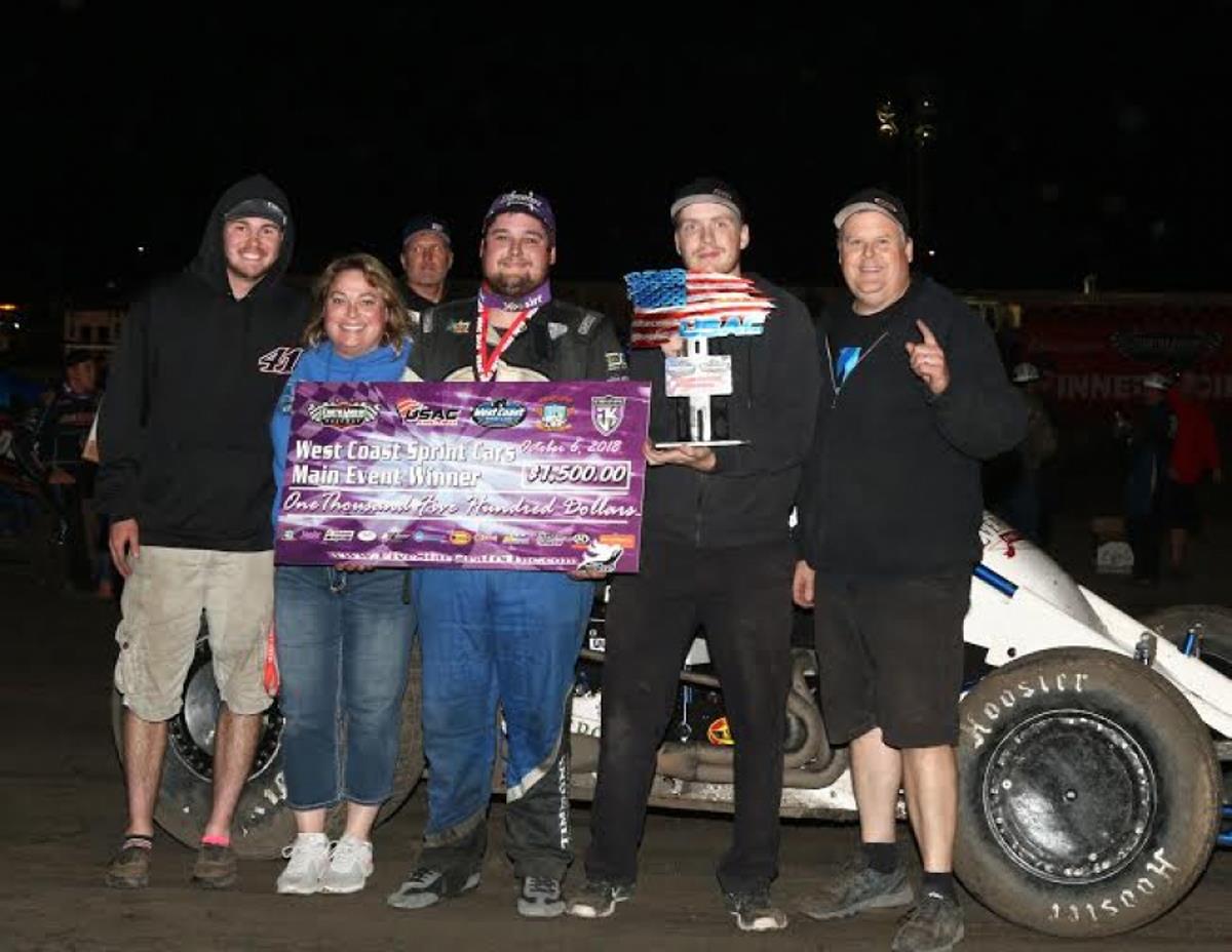 Timmons scores at Santa Maria as Liggett clinches USAC West Coast crown