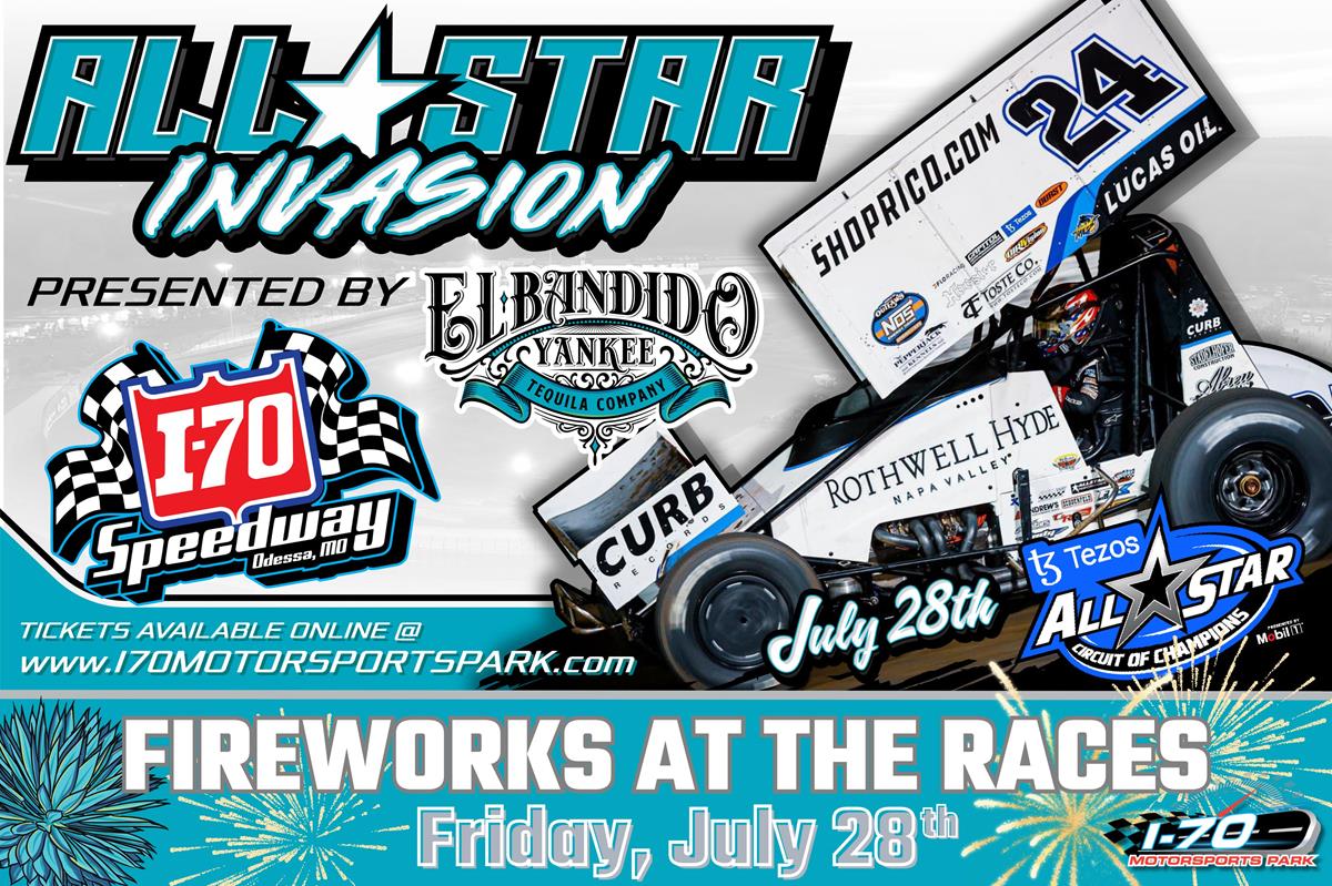 ALL STAR SPRINTS INVADE I-70 + FIREWORKS SHOW