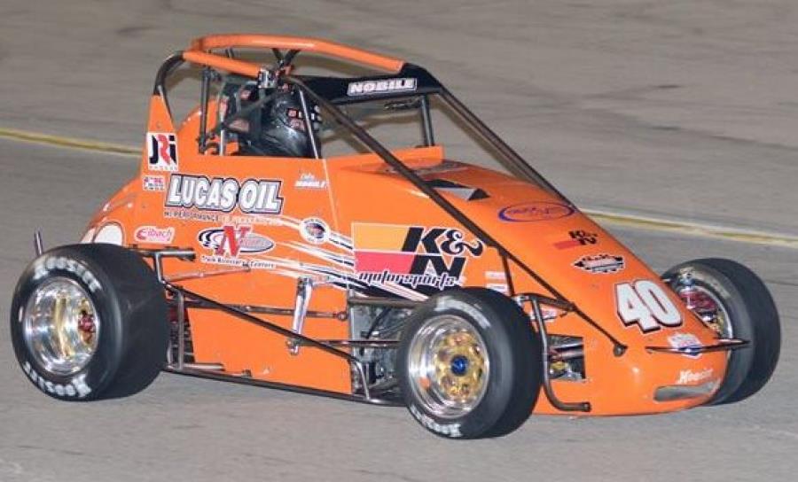 Nobile Grabs "Falls Classic" Finale at LVMS