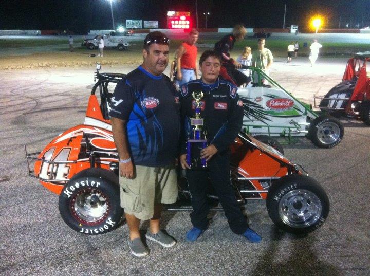 Michael motors to 3rd place finish in Focus car