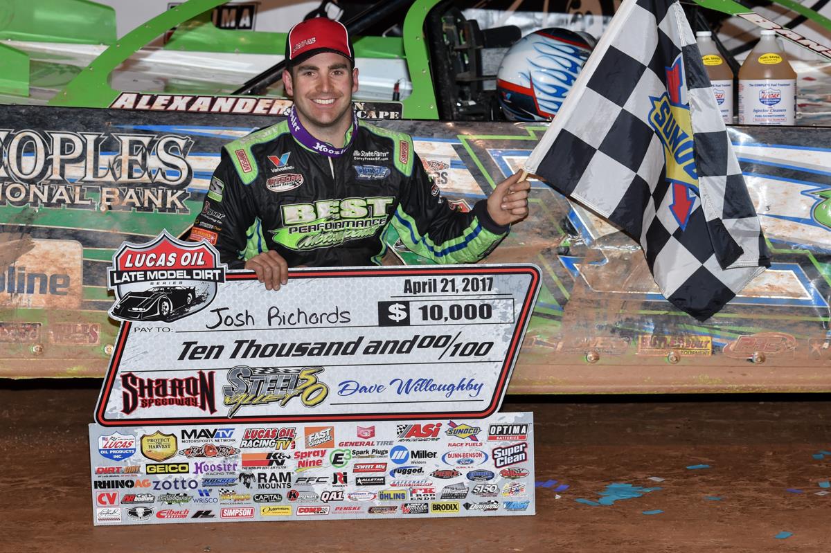 Richards Best in Steel Valley 50 at Sharon Speedway