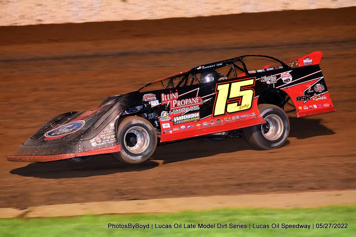 Lucas Oil Speedway (Wheatland, Mo.) – Lucas Oil Late Model Dirt Series – Show-Me 100 – May 27-28th, 2022. (Todd Boyd photo)