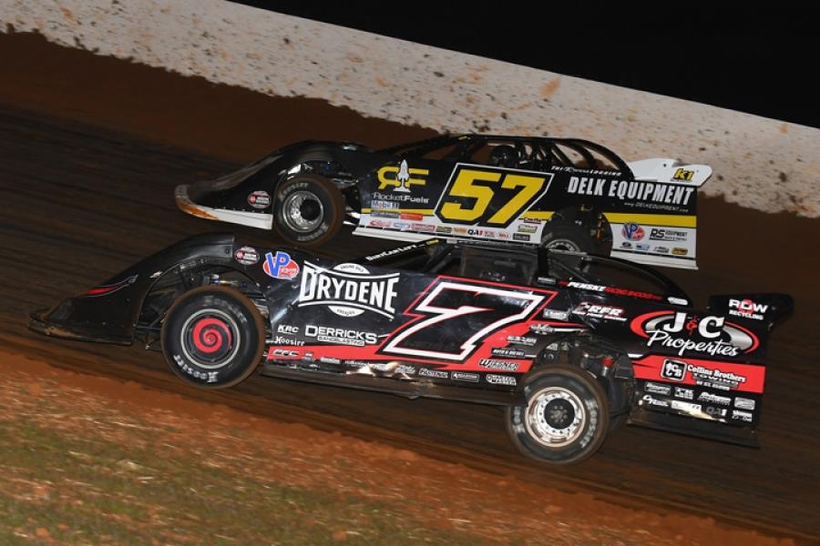 Smoky Mountain Speedway (Maryville, TN) - World of Outlaws Morton Buildings Late Model Series - Tennessee Tipoff - March 7th, 2020. (Thomas Hendrickson photo)