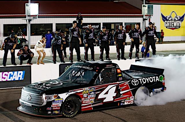 Christopher Bell Earns Second Career NCWTS Victory in Saturday Night's Main Event