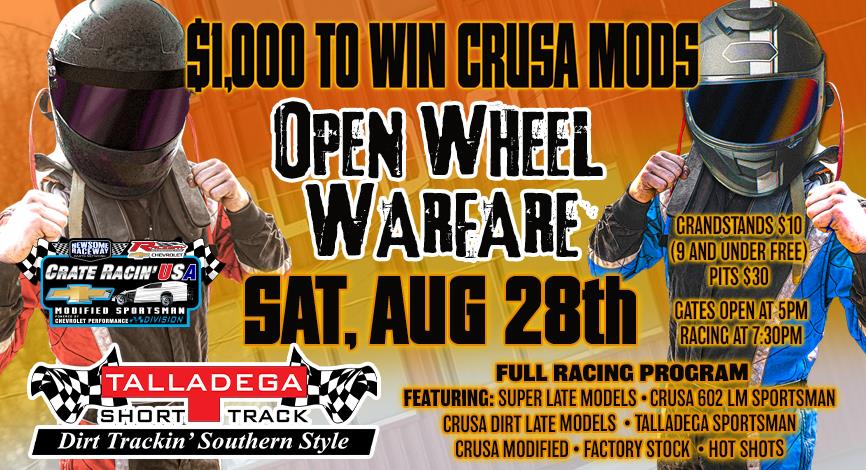 Talladega Short Track | August 28th