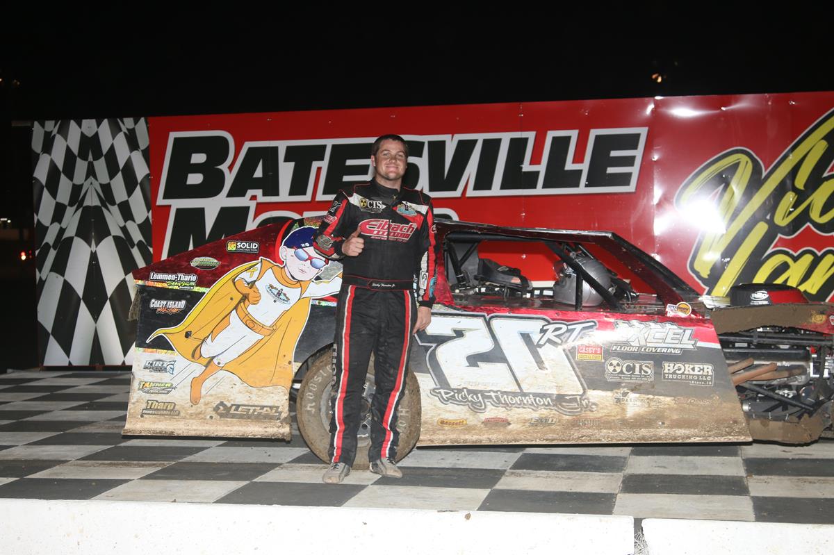 Thornton Jr. Dominates Opening Night of Race For Hope 71 at Batesville Motor Speedway