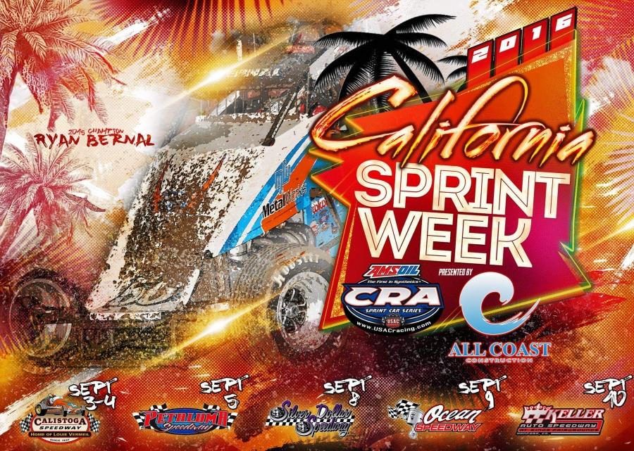2016 California Sprint Week Point Update