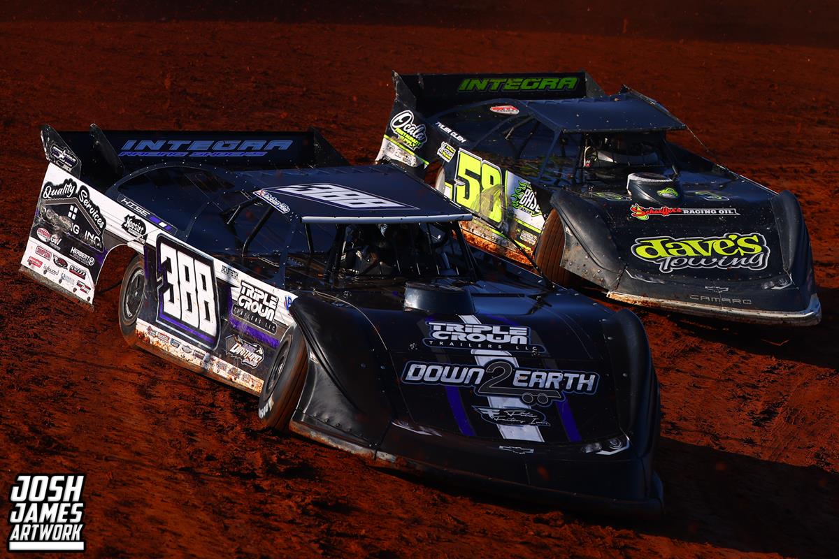 Clarksville Speedway (Clarksville, TN) – DIRTcar Summer Nationals – Hell Tour – July 6th, 2024. (Josh James Artwork)