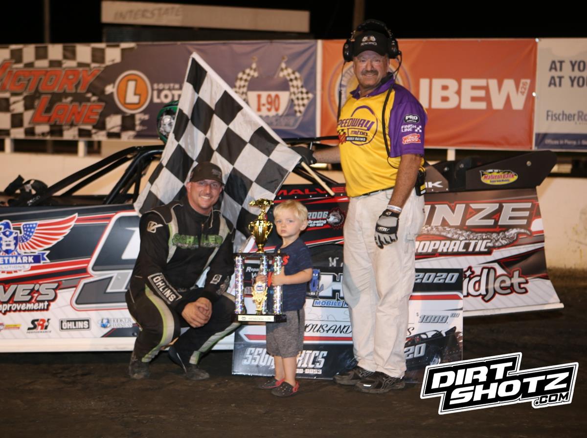 Omaha’s Schaller takes top honors at I-90 Speedway