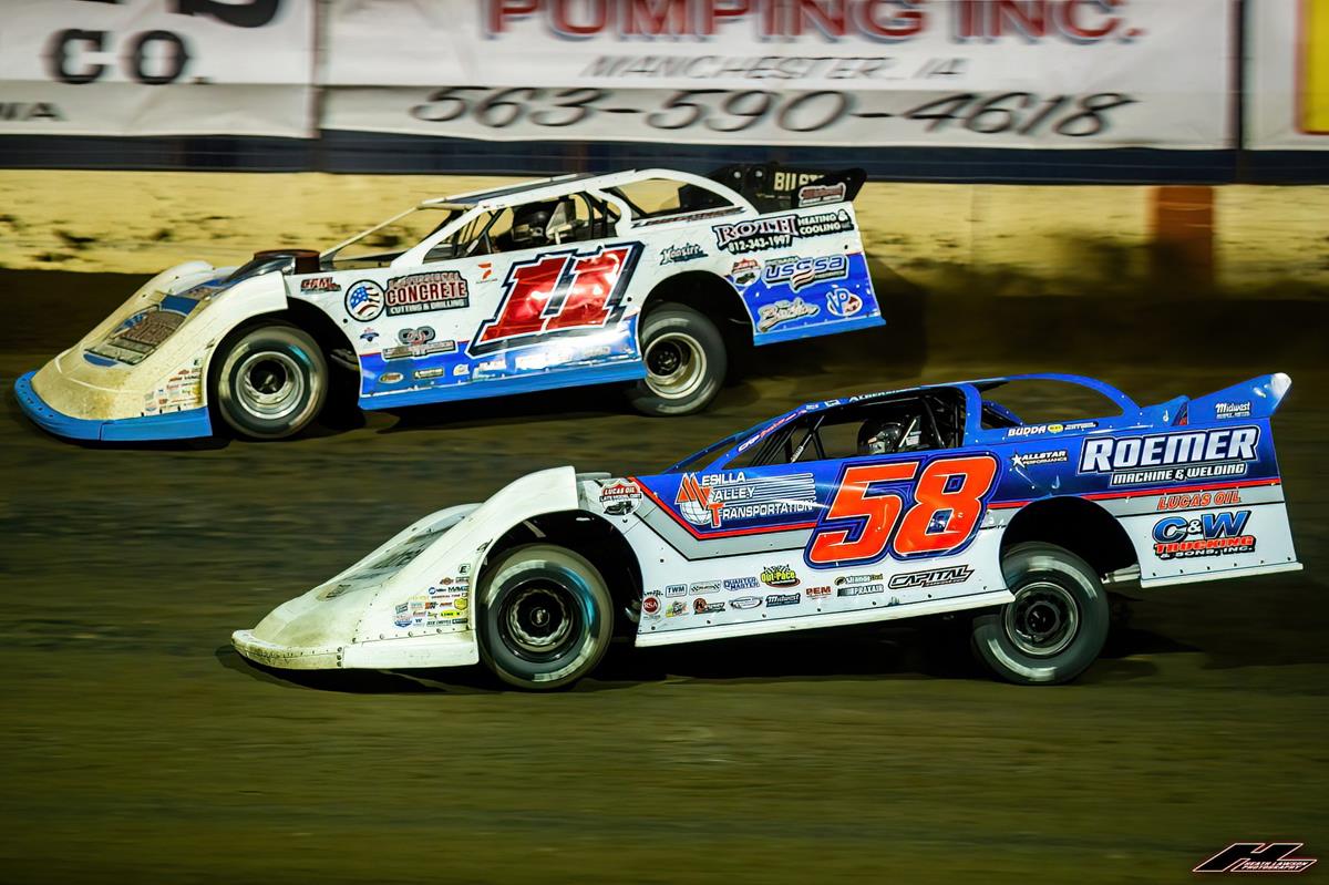 300 Raceway (Farley, IA) – Lucas Oil Late Model Dirt Series – Truck Country 50 – May 20th, 2022. (Heath Lawson photo)