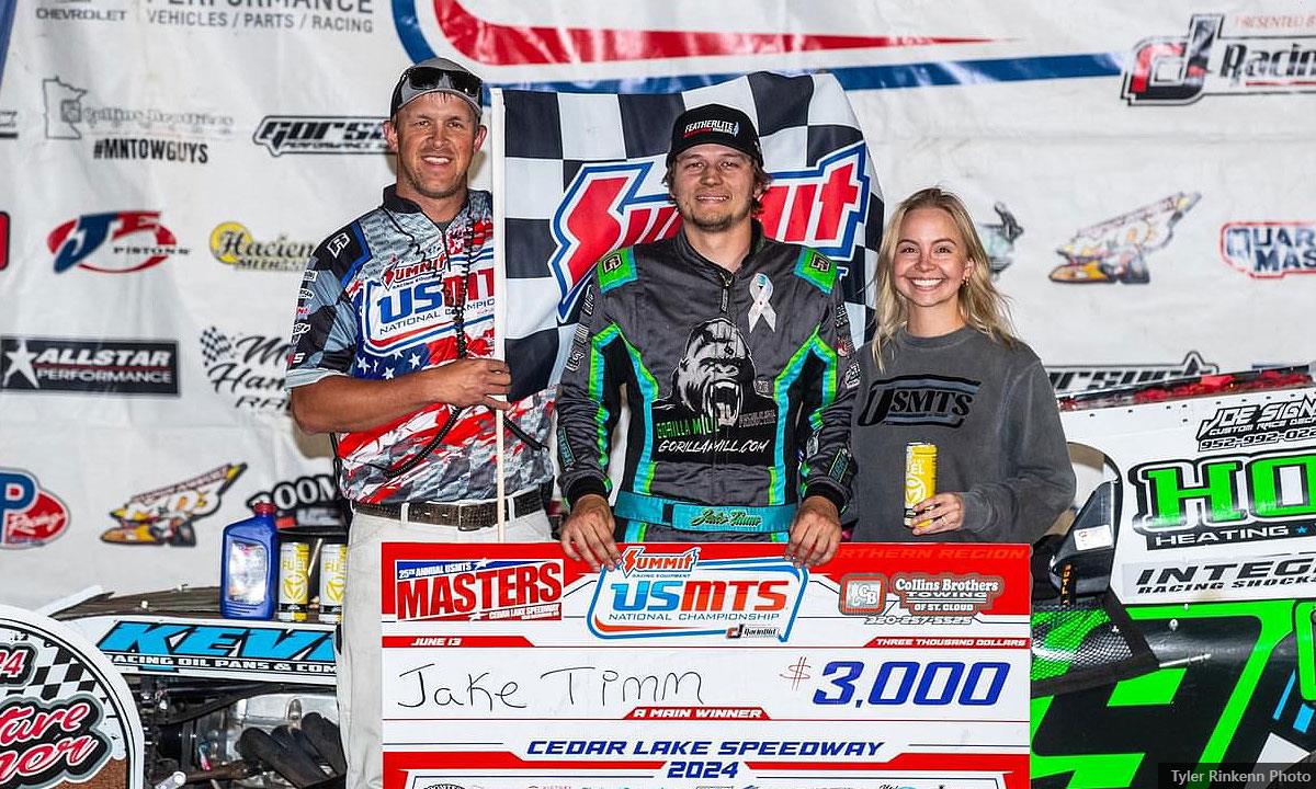 Lucas Oil Speedway USMTS Spotlight: Series leader Timm tones down aggression to chase end-game spoils