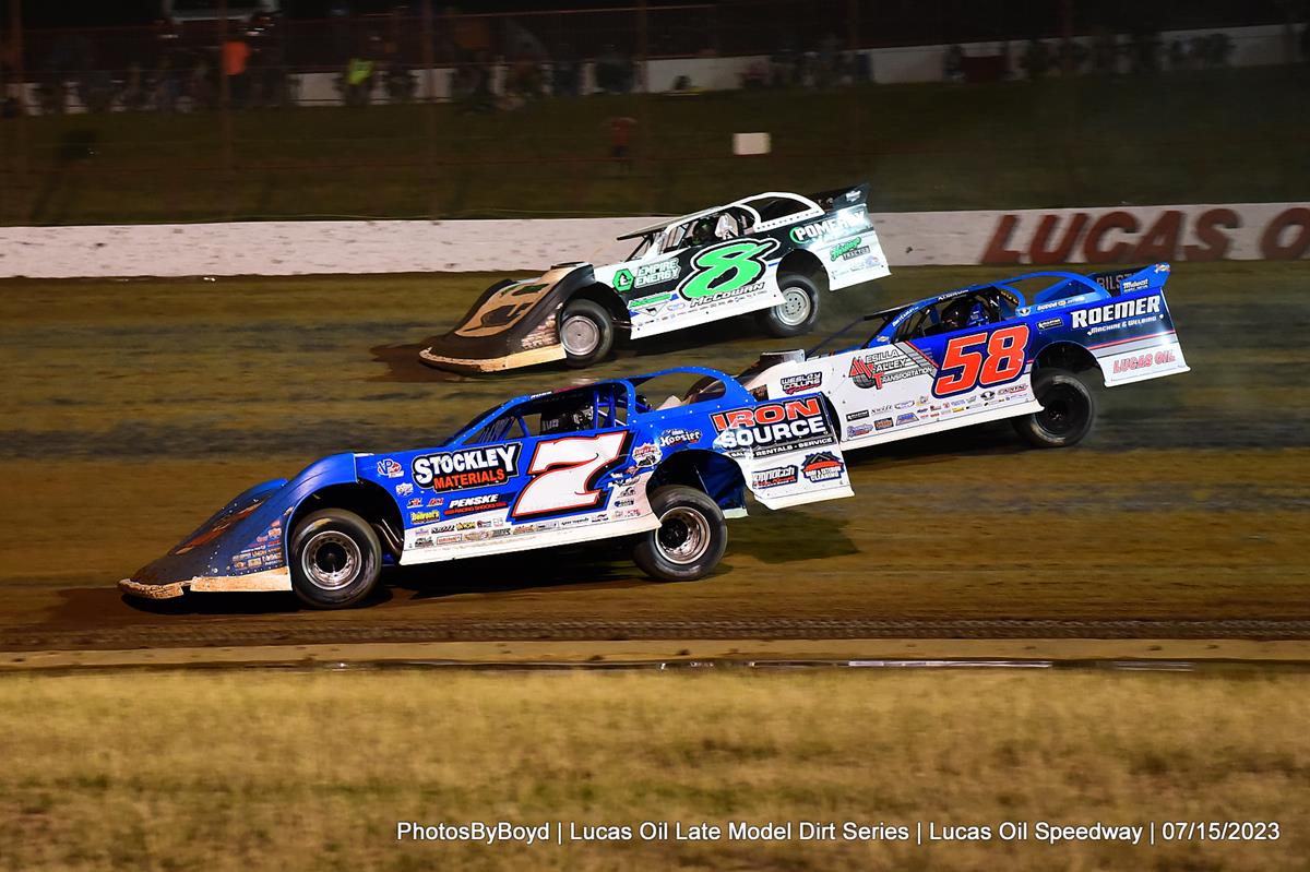 Lucas Oil Speedway (Wheatland, MO) – Lucas Oil Late Model Dirt Series – CMH Diamond Nationals – July 15th, 2023. (Todd Boyd photo)