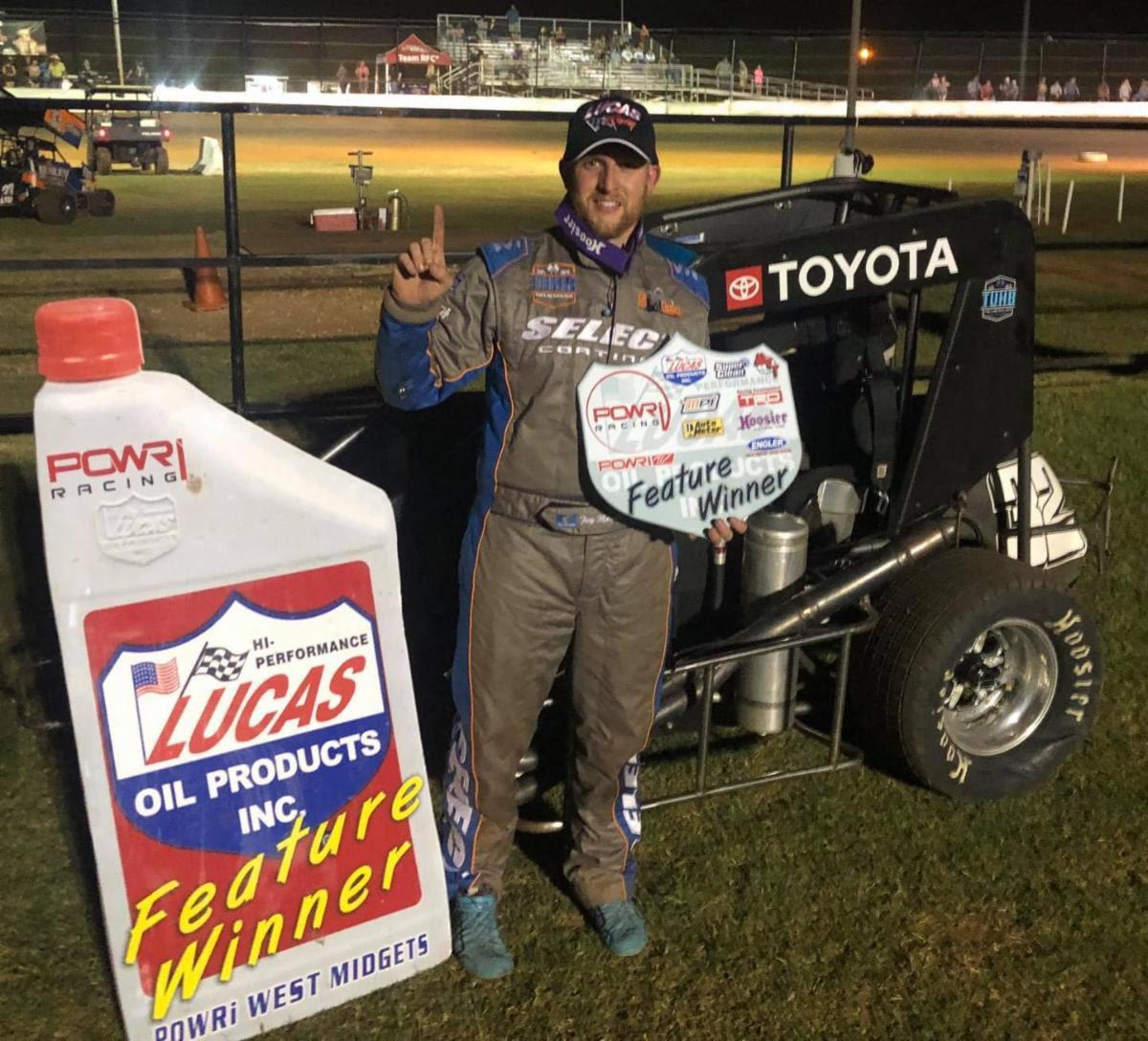 Trey Marcham Sweeps the Night at I-44 Riverside Speedway