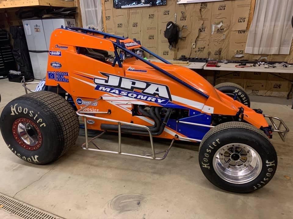 Amantea Continues to Gain Experience and Confidence With USAC East Coast Wingless Sprint Cars Series