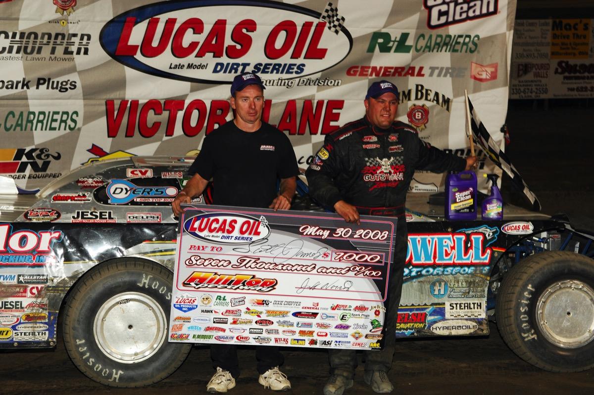 Scott James Outduels Matt Miller to Win Series Event at Hilltop