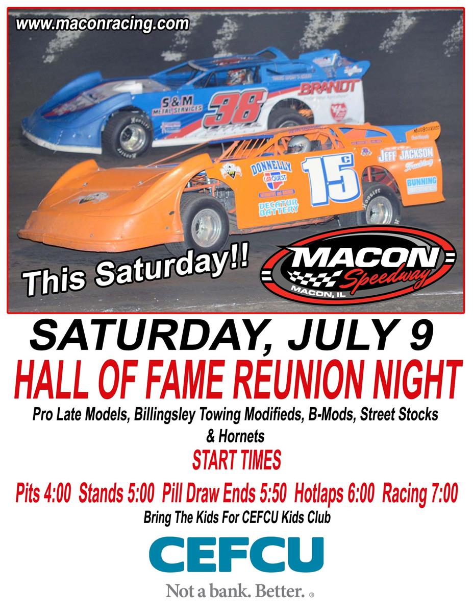 IT IS RACE DAY! 5 Division Show Tonight At Macon