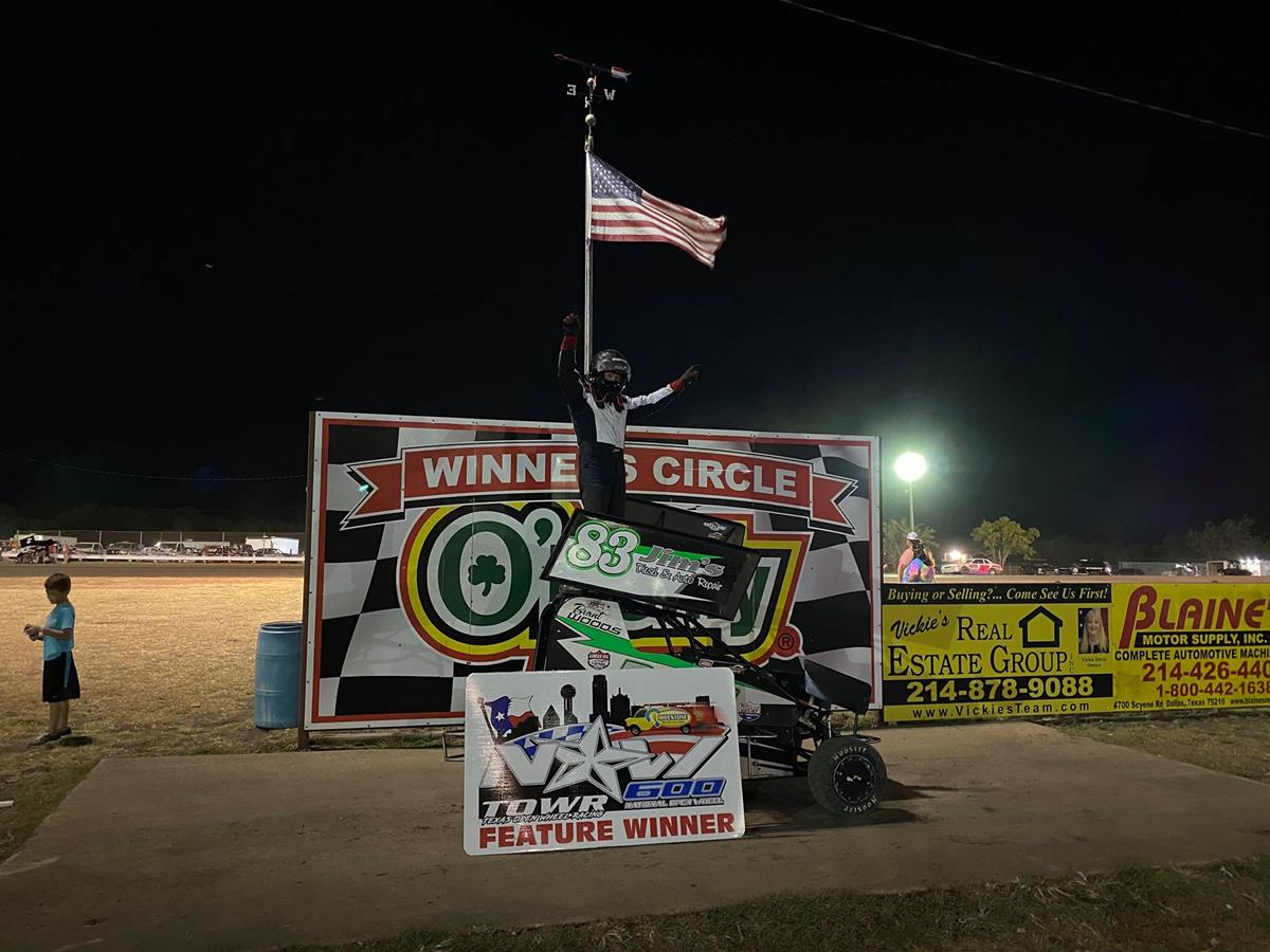 Father and Son Woods Wire NOW600 Milestone TOWR Series Fields at Superbowl